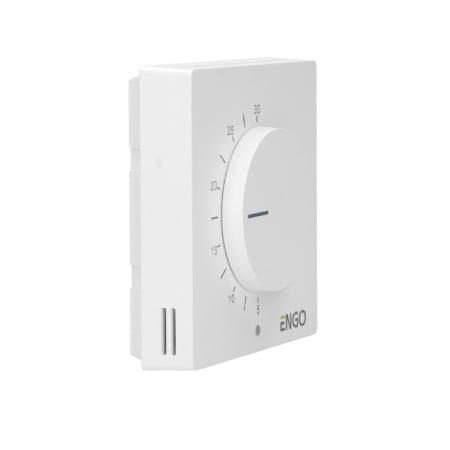 Termostat simplu ENGO SIMPLE, alb, cu fir, 230v  [4]