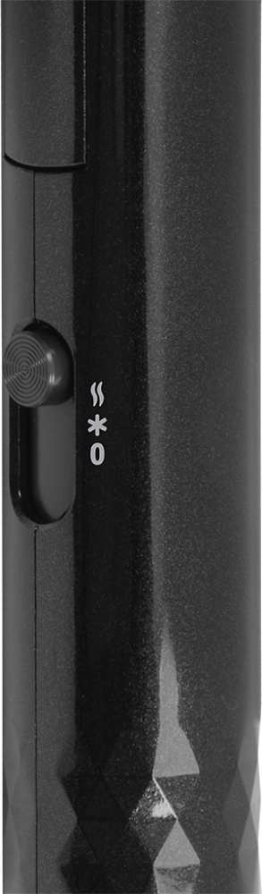 Uscator de par cu ionizare ECG Modifica Nera, 1600 W, 2 niveluri de temperatura, concentrator, negru [8]