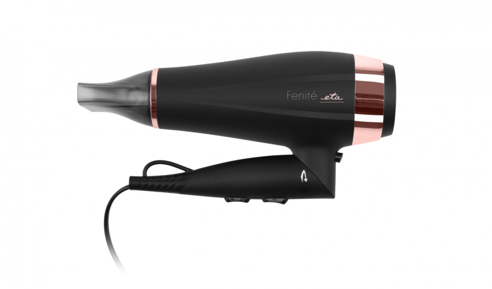 Uscator de par ETA Fenite 7320 90020 cu ionizare, 2200 W, 2 viteze, 3 trepte de temperatura, negru [5]