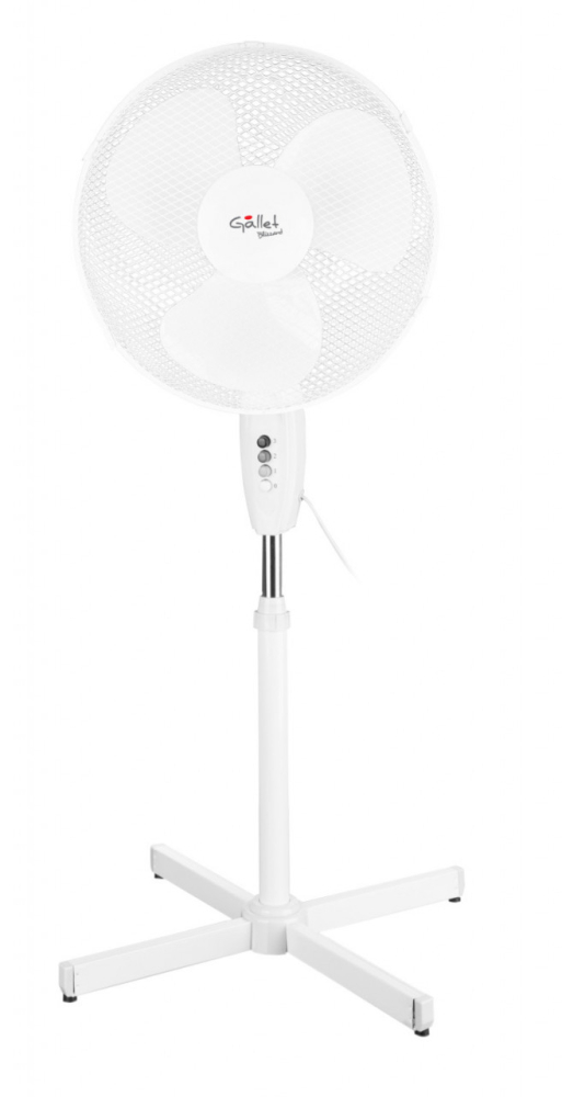 Ventilator cu picior GALLET VEN16S, 45W, diametru 40 cm, 3 viteze, oscilatie, zgomot redus [6]