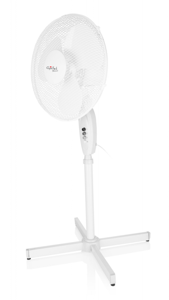 Ventilator cu picior GALLET VEN16S, 45W, diametru 40 cm, 3 viteze, oscilatie, zgomot redus [4]