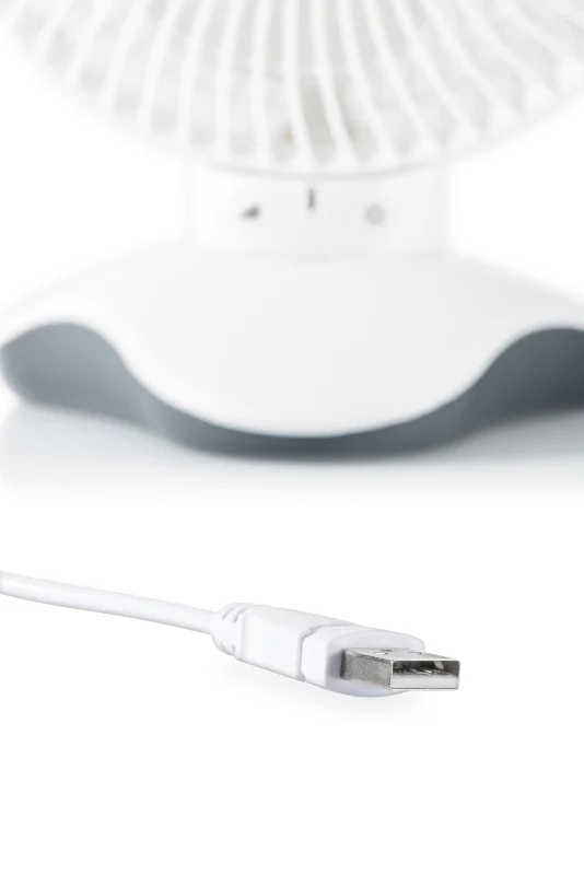 Ventilator de birou Gallet VEN6 Blizzard, 15 cm, 3 viteze, oscilatie, 5 W, alimentare prin cablu USB [5]