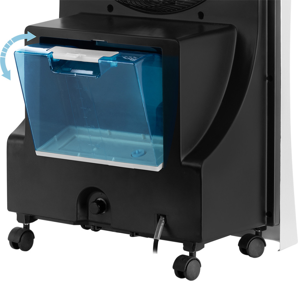 Ventilator portabil 3 in 1 ECG Mr. Fan, pulverizare apa, ionizare, umidificare, 2.5 litri, 3 viteze, telecomanda [8]