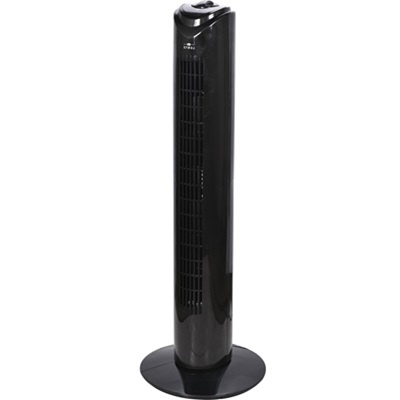 Ventilator turn LENTZ 80042, 45W, 81cm, 3 viteze, oscilatie, negru [6]
