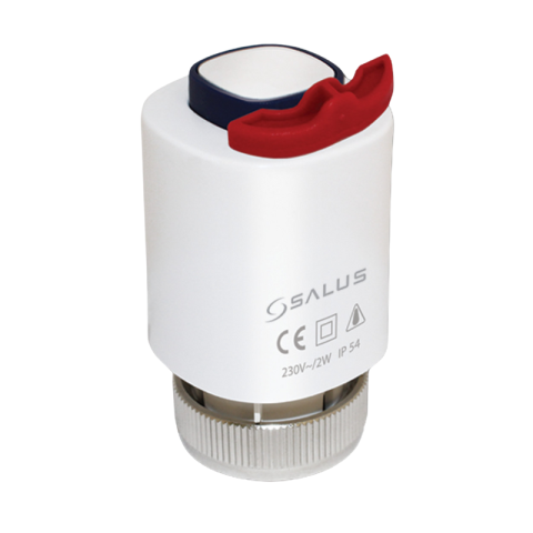 Salus T30NC 230V - Actuator Electrotermic M30x1.5 pentru Distribuitor Pardoseala, Forta 100N