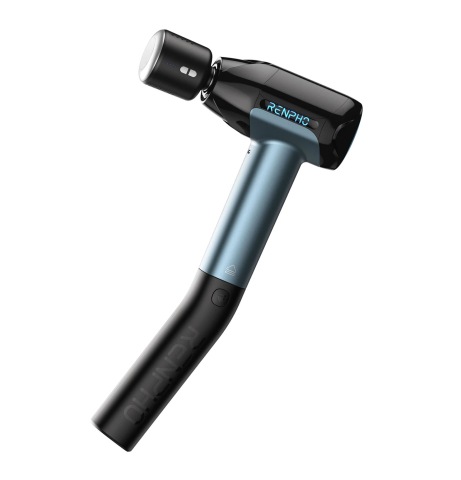 Aparat de masaj Profesional Gun Renpho Reach 2, Incalzire si racire, 6 capete, 5 viteze, Control touch temperatura, brat de extensie, geanta [1]