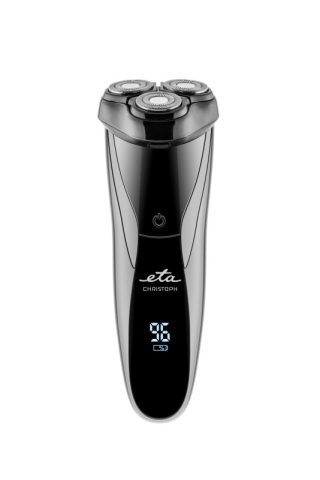 Aparat de ras fara fir ETA Christoph 3343 90000, baterie Li-Ion 3.7 V, afisaj LED, IPX7, barbierit umed si uscat [1]