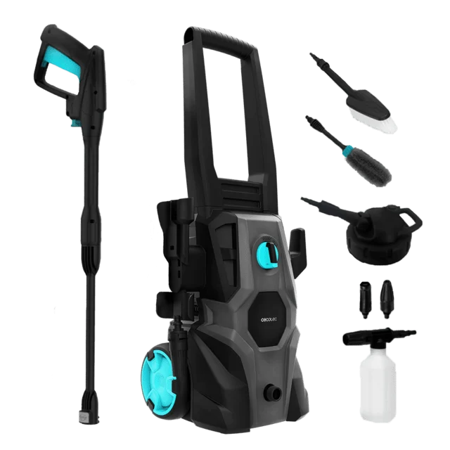 Scule si unelte electrice - Aparat de spalat cu presiune Cecotec HydroBoost 1600 Car&Garden, 135 BAR, 426 L/h ,1600 W, Accesorii incluse