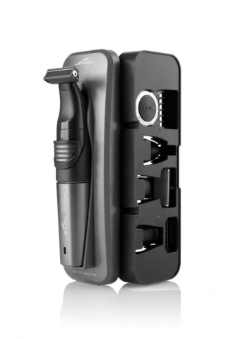 Aparat de tuns 5 in 1 ETA BladeMaster 0341 90000, baterie Li-ion de 3.2 V, negru cu gri [4]