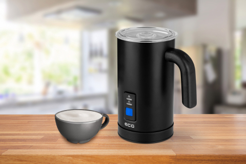 Aparat pentru spuma de lapte ECG NM 119, 240 ml, 500W, otel inoxidabil negru mat [1]