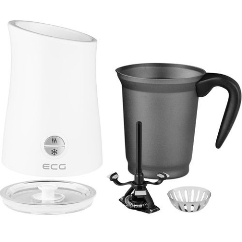 Aparat pentru spuma de lapte ECG NM 2255 Latte Art, magnetic, 300ml, 550W, culoare alba [2]