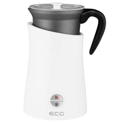 Electrocasnice - Aparat pentru spuma de lapte ECG NM 2255 Latte Art, magnetic, 300ml, 550W, culoare alba
