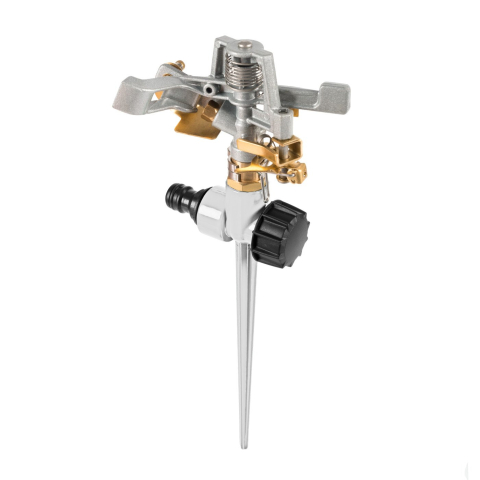 Gradinarit si plante - Aspersor pulsatoriu profesional Cellfast BASIC, metalic