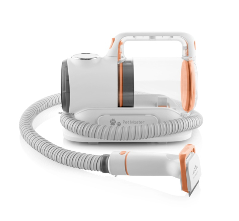 Aspirator 6 in 1 ETA Pet Master 4216 90000 pentru toaletarea animalelor de companie, silentios, alb/portocaliu [1]