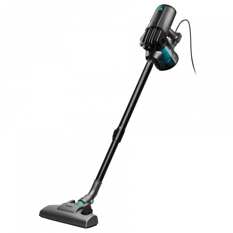 Aspiratoare - Aspirator ciclonic 2 in 1 Cecotec ThunderBrush 560, Putere 600W, Rezervor 500ml, Tehnologie 180º, cablu 4.5m, Negru