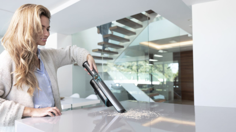 Aspirator de mana Cecotec Conga Rockstar Micro 12000, 2 nivelui Eco/Turbo, 17 kPa, Acumulator 2000 mAh, 200W [6]