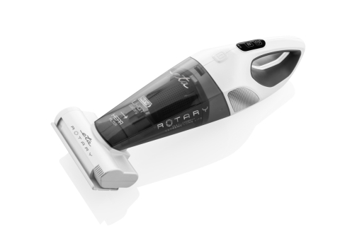 Aspirator de mana ETA Rotary 1425 90000, baterie Li-ion 14,4 V, perie turbo, gri-alb [3]
