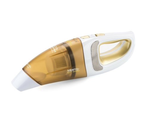 Aspiratoare de mana - Aspirator de mana ETA Verto II 1423 90000, baterie Ni-Mh 9,6 V, filtru HEPA, alb-auriu