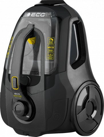 Aspiratoare - Aspirator fara sac ECG VP BS6120 Animal, 800 W, 2 litri, perie TURBO PET, filtre HEPA