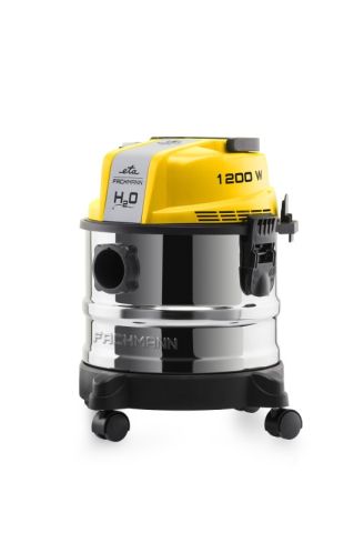 Aspirator multifunctional ETA Fachmann 4211 90000, 1200W, 15 litri, aspirare uscata si umeda, functie de suflare, negru/galben [1]