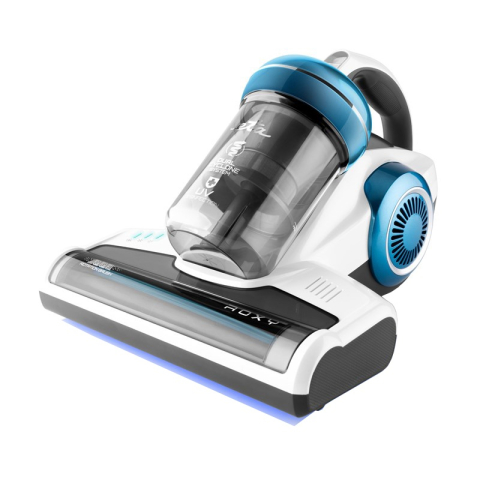 Aspiratoare de mana - Aspirator UV antiacarieni ETA Roxy 5215 90000, 350W, 0.5 litri, 3 moduri de operare, alb/albastru