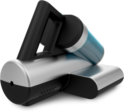 Aspiratoare - Aspirator UV de pat antiacarieni Cecotec Conga Rockstar 4000, 400W, 13000Pa, aer cald, depozit dublu