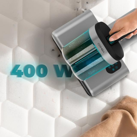 Aspirator UV de pat antiacarieni Cecotec Conga Rockstar 4000, 400W, 13000Pa, aer cald, depozit dublu [7]