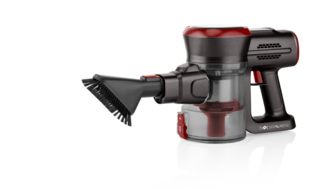 Aspirator vertical 2 in 1 ETA Fenix 2233 90000, baterie Li-Ion 25.2 V / 2200 mAh, recipient 0.6 l, gri cu rosu [10]