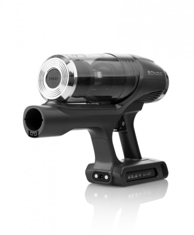 Aspirator vertical 2 in 1 ETA Sonar 2232 90000, baterie Li-Ion 25.2 V, 0.5 litri, 2 filtre HEPA, 3 niveluri de putere, imbinare flexibila, gri [8]