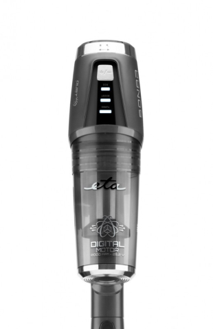 Aspirator vertical 2 in 1 ETA Sonar 2232 90000, baterie Li-Ion 25.2 V, 0.5 litri, 2 filtre HEPA, 3 niveluri de putere, imbinare flexibila, gri [6]