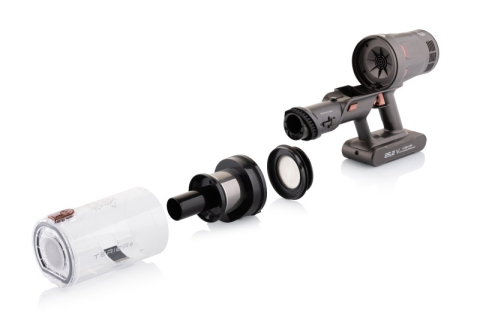 Aspirator vertical 3 in 1 ETA Terier 5247 90000, motor digital 500 W, baterie Li-Ion 25,2 V, afisaj OLED, maro [6]