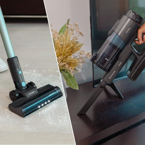 Aspirator vertical 3 in 1 Rockstar 1500 Ray Pure, Putere 215W, 25.2V Li-Ion, 12kPa, Autonomie 45min, Rezervor 500ml [6]