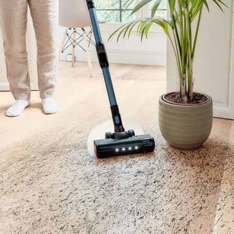 Aspirator vertical 4 in 1 Cecotec Conga Rockstar 6500 Century ErgoWet Animal, 630W, 37V Li-Ion, 30 kPa, Mop, Autonomie 100min, accesorii incluse [6]