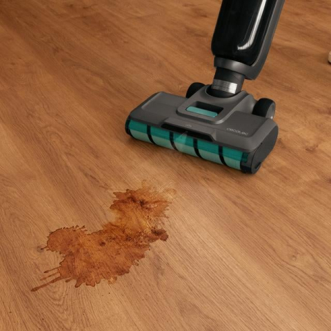 Aspirator vertical cu functie mop Cecotec FreeGo Wash&Vacuum Spray, 250W, Autonomie 30minute, 2 rezervoare, Baza cu autocuratare [5]