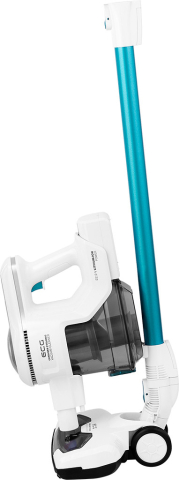 Aspirator vertical portabil 2in1 ECG VT 3620 Jean, 130 W, baterie Li-Ion 22.2 V, recipient 1.2 L, alb cu albastru [2]