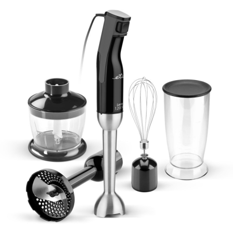 Blendere - Blender de mana 4 in 1 ETA Lento 4017 90000, 1200 W, 2 recipiente, atasament piure