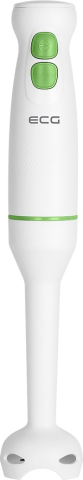 Blendere - Blender de mana ECG RM 100 Lite White, 400 W, functie TURBO, lame otel inoxidabil