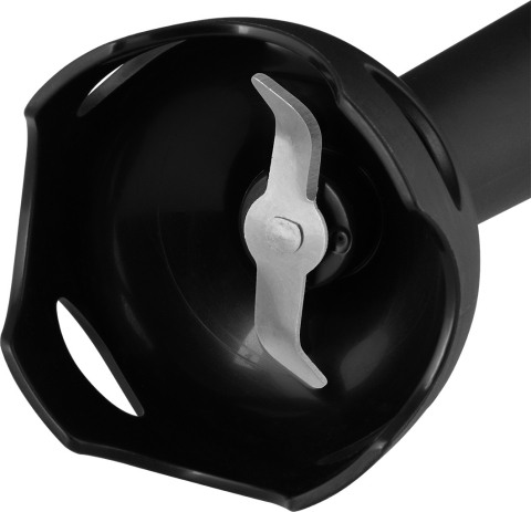 Blender de mana ECG RM 100 Max Black, 400 W, functie TURBO, tel, recipient tocator 500 ml, lame din otel inoxidabil [2]