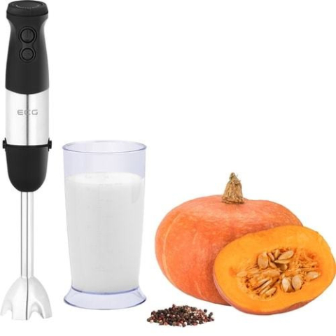 Blender de mana ECG RM 750, 750 W, 2 viteze + TURBO, lame otel inoxidabil [2]