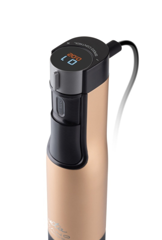 Blender de mana ETA Mano 3219 90020, 1000 W, 9 viteze, afisaj LCD, negru-auriu [5]