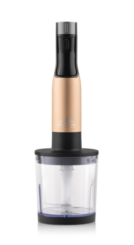 Blender de mana ETA Mano 3219 90020, 1000 W, 9 viteze, afisaj LCD, negru-auriu [2]