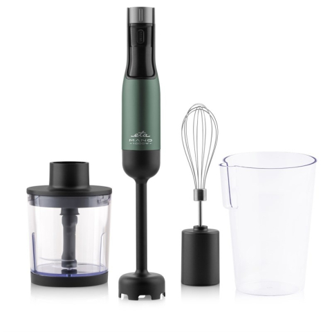 Blender de mana ETA Mano 3219 90030, 1000 W, 9 viteze, afisaj LCD, negru-verde [2]