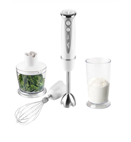 Blendere - Blender de mana ETA RIZZO 3057, 400W, 5 viteze + TURBO, lame si elemente din otel inoxidabil