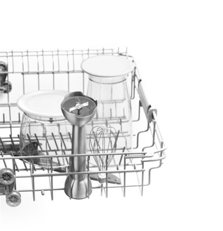 Blender de mana MICHELINO 74448, 700-1000W, otel inoxidabil, viteza variabila, maner ergonomic [5]