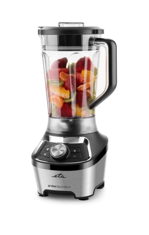 Blender de masa ETA Vital Blend Mini II 5100 90000, 1200W, 1.85 litri, 3 programe, otel inoxidabil, negru [2]
