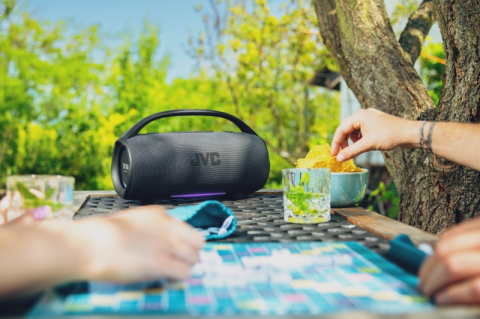Boxa portabila bluetooth JVC XS-E524B, 50W, USB, IPX6, TWS, negru [6]