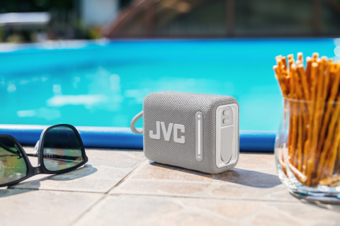 Boxa portabila JVC XS-E114G, radio FM, Bluetooth, IPX6, Litiu-ion 3,7 V / 2000 mAh, gri [6]