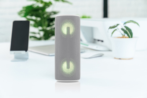 Boxa portabila JVC XS-E423G, 24 W, Bluetooth, IPX5, iluminare cu LED-uri, gri [7]