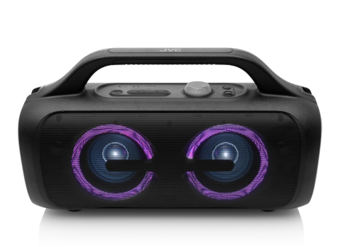 Boxa portabila JVC XS-E843B, 80W, Bluetooth 5.3, baterie Litiu-ion 3,7V/7200mAh, TWS, IPX5, efecte luminoase, negru [2]