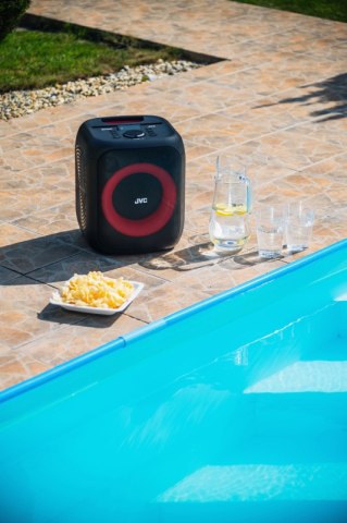 Boxa portabila JVC XS-EP314B, 60W, LED, Bluetooth, Karaoke, AUX, intrare USB, TWS, Microfon, Negru [7]